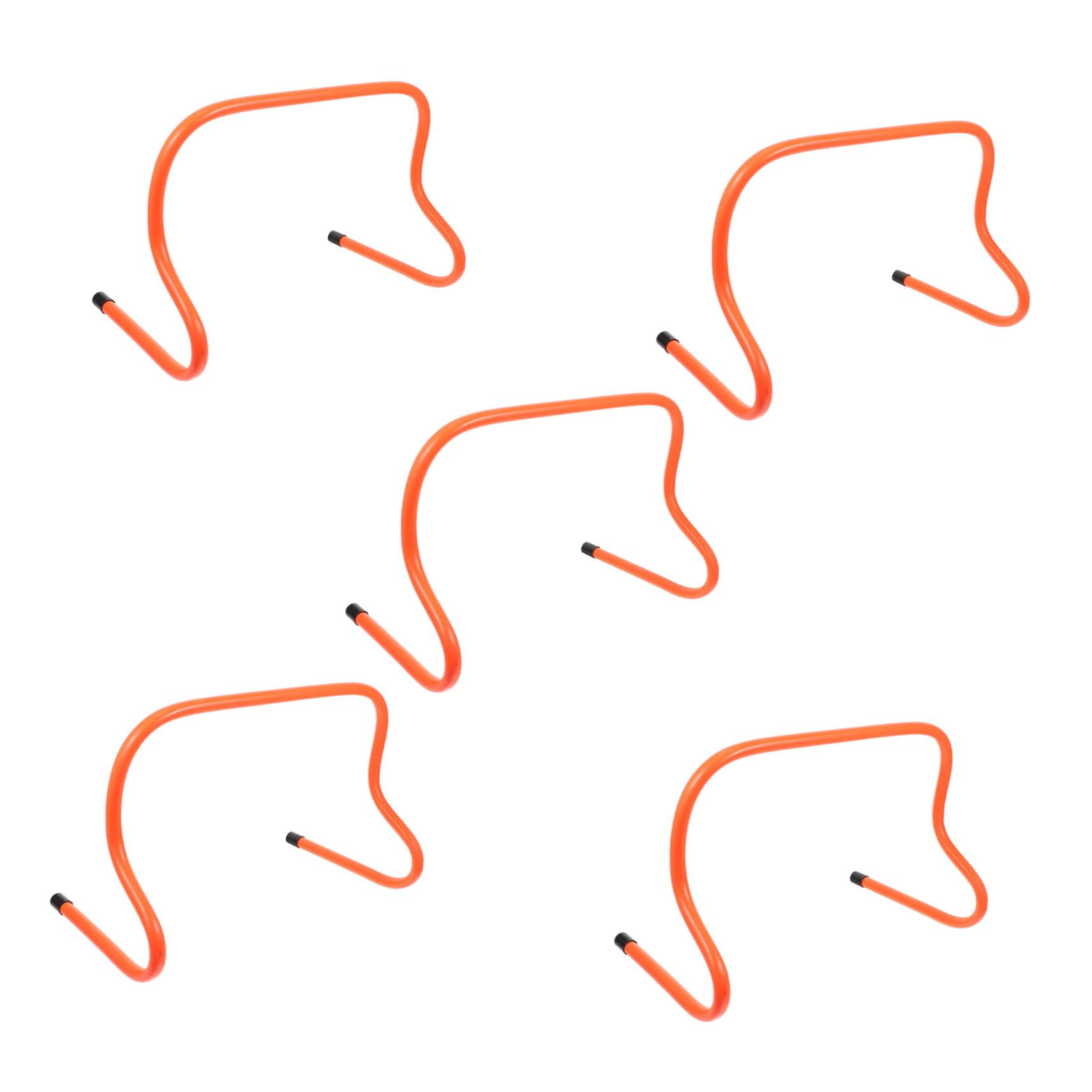 BRIGHTFUFU 5Pcs Lightweight Agility Hurdles for Outdoor Soccer Training Durable High Jumping Equipment for Speed and Agility Practice