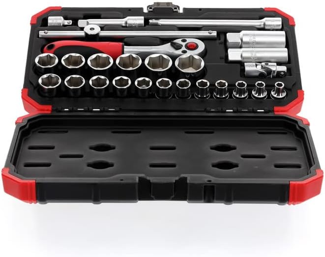 GEDORE-R59003026 RED Socket Set 3/8 size6-24mm 26pcs