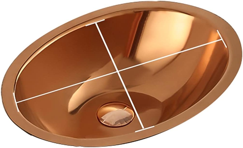 Kitchen Sink. Brushed Round Golden Bar Prep Sink, Single Bowl Prep, Thicken 304 Stainless Steel, Drop-In Or Undermount Installation