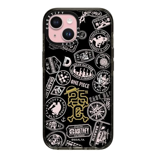 CASETiFY MagSafe ΉCpNg iPhone 15 P[X [MILKi (4x MIL-STD-810G) / 2.5m̗NA / One Piece ] - NA ubN - ONE PIECE 25th Ch