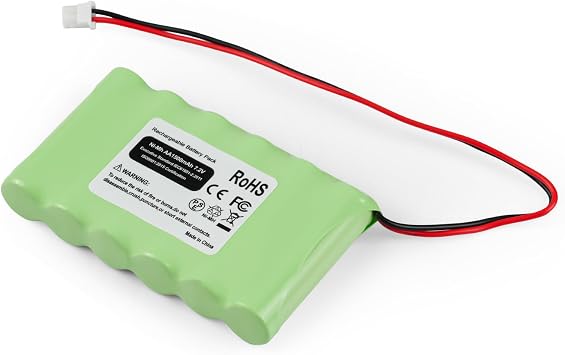 7.2V 1500mAh 300-03864-1 Battery Compatible with Honeywell Alarm Lynx WALYNX-RCHB-SC Honeywell Lynx Touch K5109, L3000, L5000, L5100 ADEMCO 300-06868
