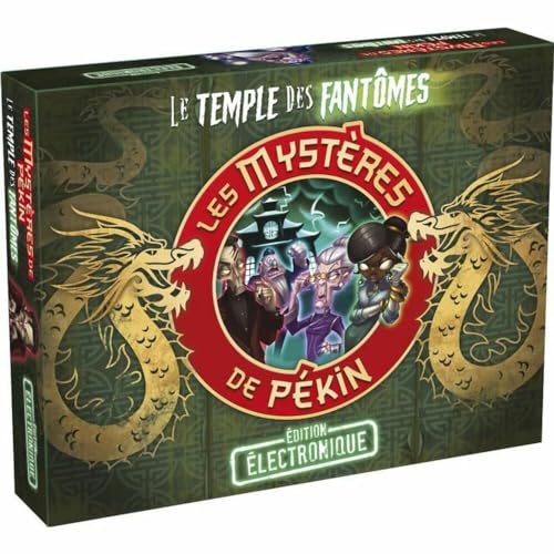 Lansay – Les MYSTERES DE Pekin : Le Temple des Fantômes – Jeu de Société Enfants 8 Ans – Édition Électronique avec Sons – 50 Mystères à...