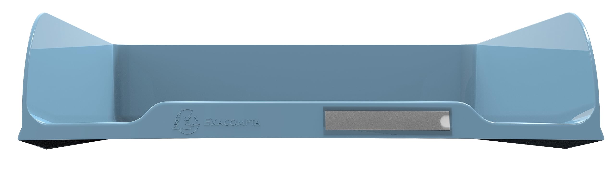 Exacompta corbeille à courrier COMBO STYLI Skandi A4+ 34 x 25 x 6,5 cm bleu givré