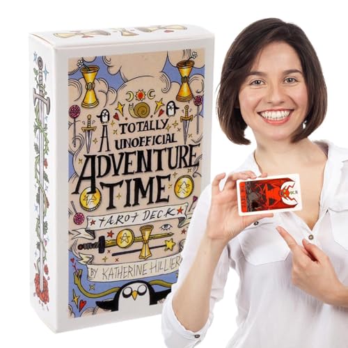 Oracle Tarot Deck, Collezione da 78 pezzi, guida inglese con significati simbolici, strumento psicologico con pratica intuitiva, prodotto spirituale, 10,5 x 6,3 cm, carte avventura per adulti