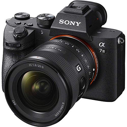 Lente Sony FE 20mm f/1.8 G E-Mount (SEL20F18G)