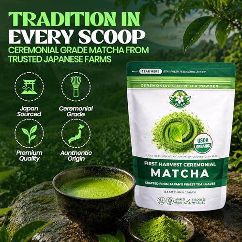 Té Matcha en polvo 127 g orgánico de origen Japón miniatura 6