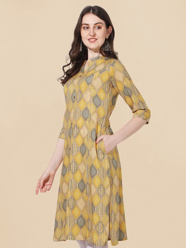 Image of MIRCHI FASHION Women's Straight Fit Paisley Printed And Embellished Kurta Set with Dupatta and Trouser
