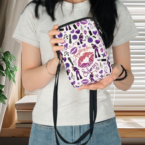 WZMPA Singer Album Crossbody Bag Singer Fans Gift Singer Lyric Shoulder Bag Singer Concert Merchandise (Anything -CB)3
