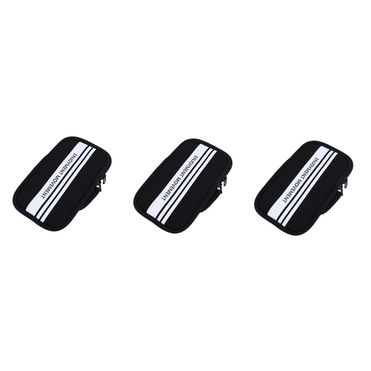 Housoutil 3 Fundas para Teléfono con Recorte para Auriculares para Correr Trotar Y Hacer Senderismo.