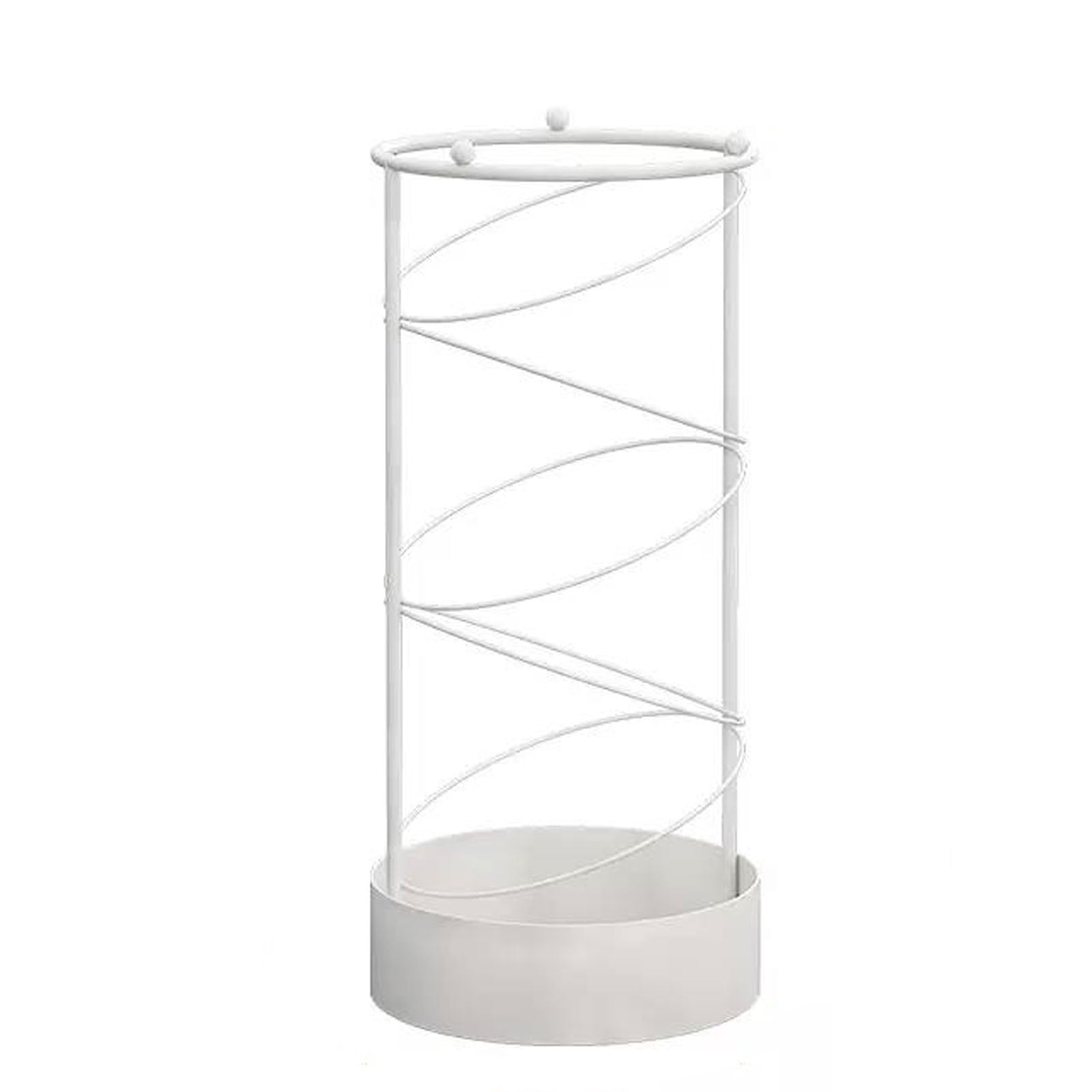 CJHFR472SG Umbrella Rack Umbrella Storage Rack Stand Metal,Cane,Walking Stick Holder Office(White)