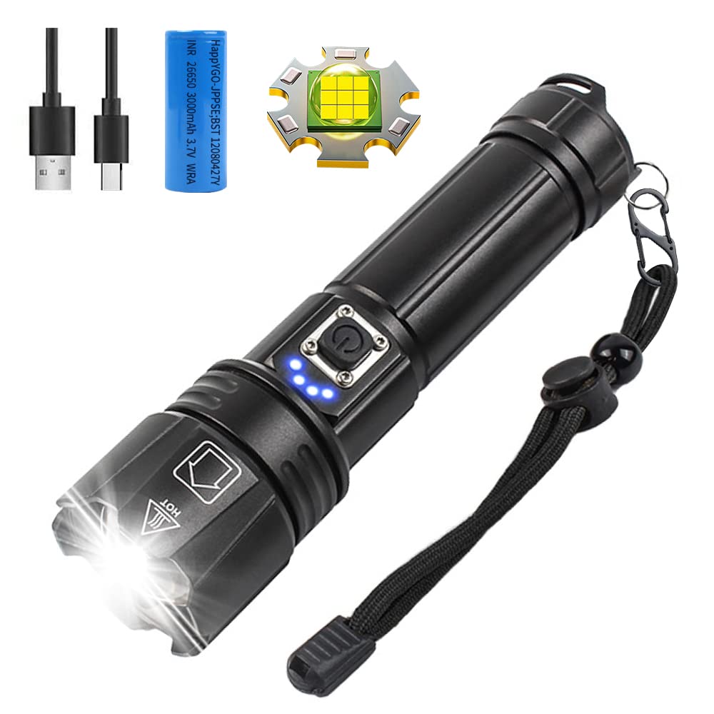 Amazon.co.jp: 光の剣 懐中電灯 超高輝度 XHP99 LEDライト 10000