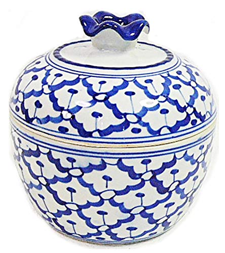 陶器製スープカップ バイカラー 青白