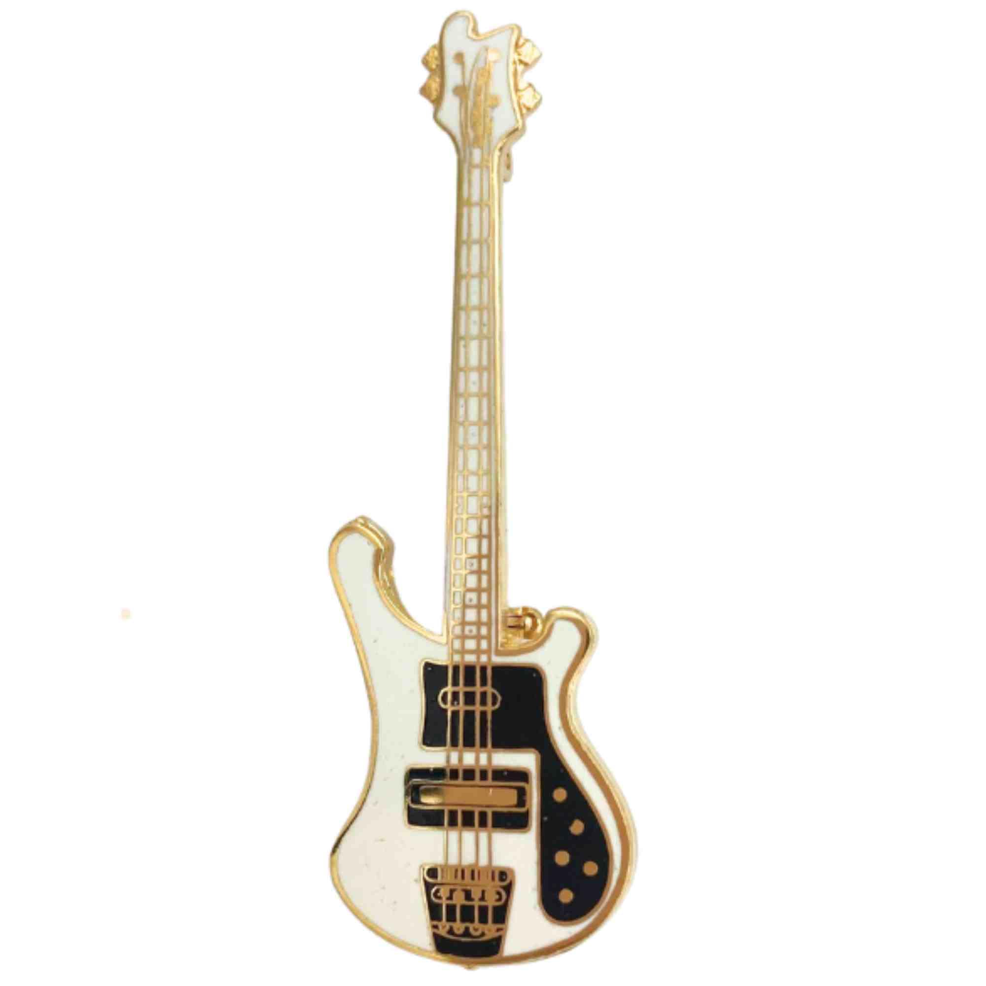 Amazon.com: Rickenbacker Bass Pin - White with Black