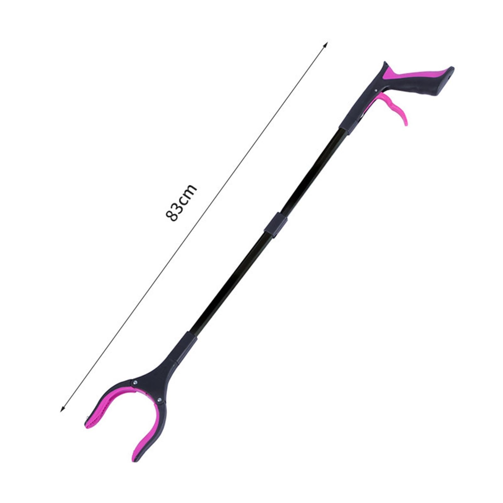 Pinza Raccogli Oggetti Resistente Strumento for Afferrare La Ganascia Larga for Raccogliere Pinza for Rotante Antiscivolo Pinza Antiscivolo(Purple)