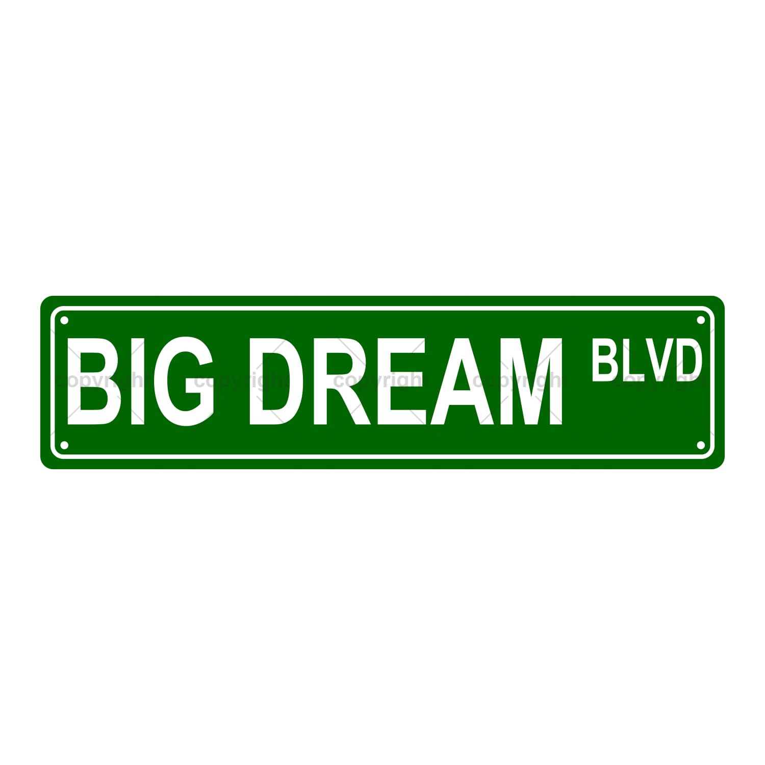 Big Dream BLVD Mental State Metal Tin Street Sign Bar Cafe Garage Cave Home Room Wall Bathroom Farmhouse Garden Porch Patio Decor,4x16 Inch