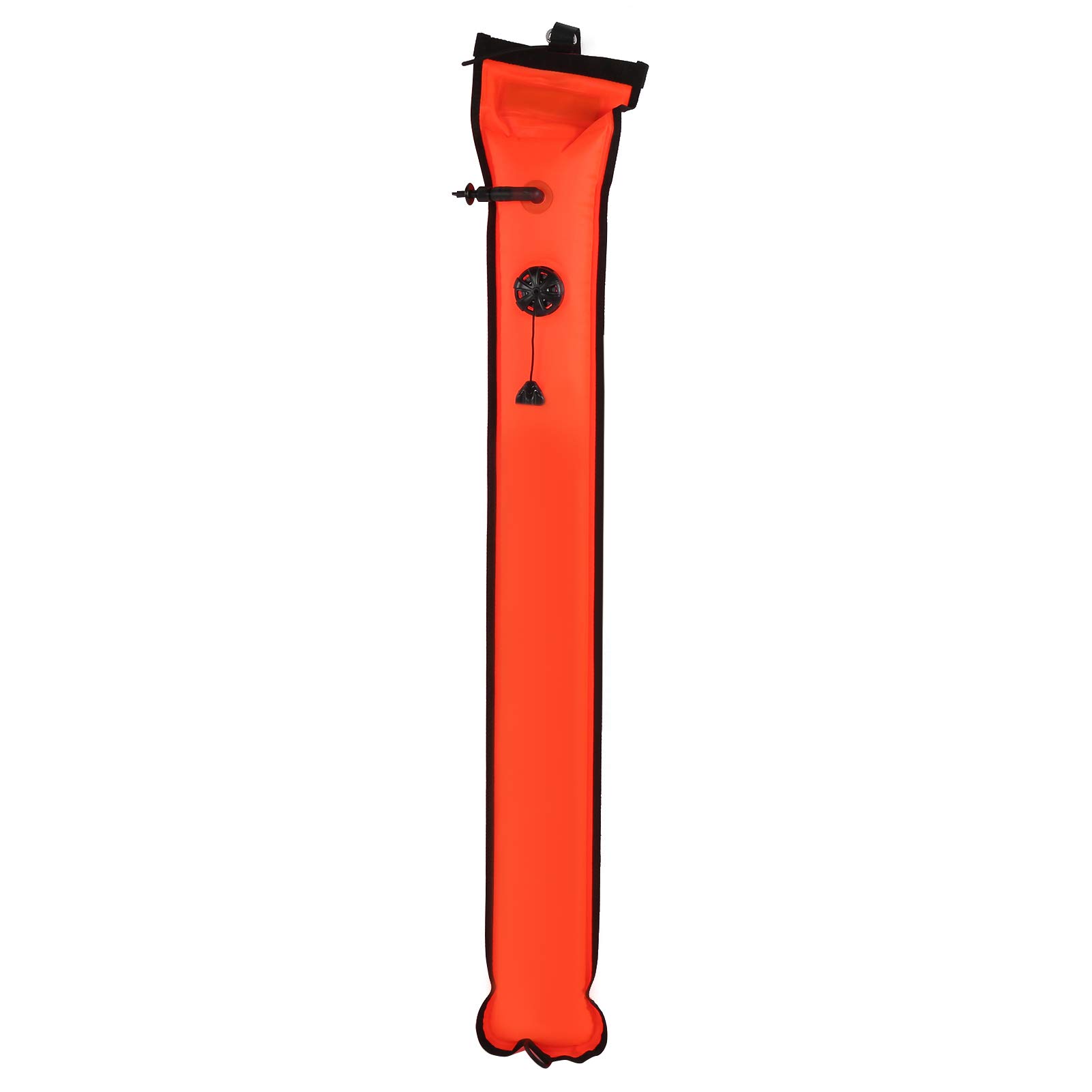 Equipo de Buceo de Buen Rendimiento de Sellado, boya marcadora de Superficie de Buceo Brillante Duradera, para bucear Personas(Orange)