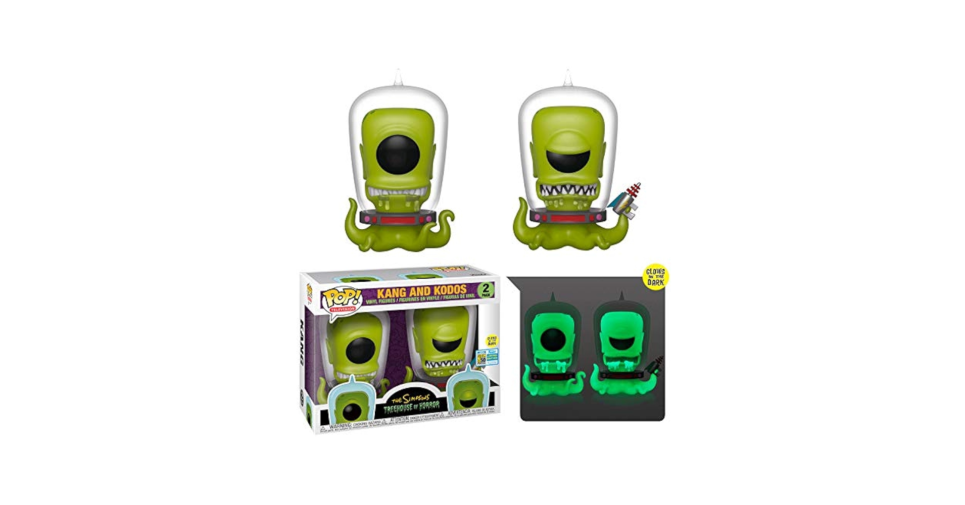 Funko PoP Kang and Kodos シンプソンズ Funko Pop! Simpsons Treehouse of Horror Kang and Kodos