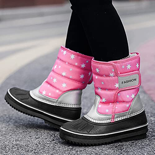 Children Boots Snow Boots Girls Boys Outdoor Boots Non Slip Warm Boots Cotton Snow Boots Toddler Girl Dress Boots2