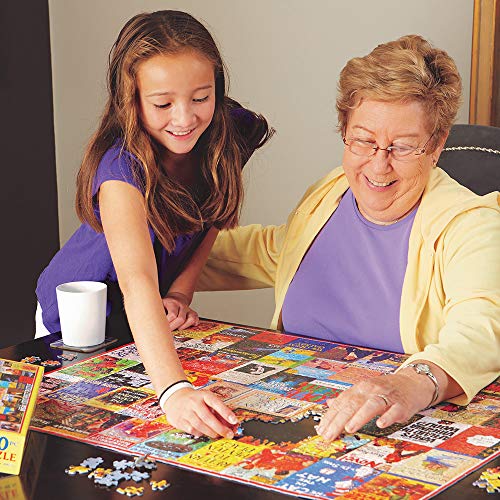 White Mountain 500 Piece Puzzle Pepsi Merchandise Collage Jigsaw Puzzles Large Pieces Gift for Adults and Seniors 18"x24" - Pepsi by White Mountain - Image 3