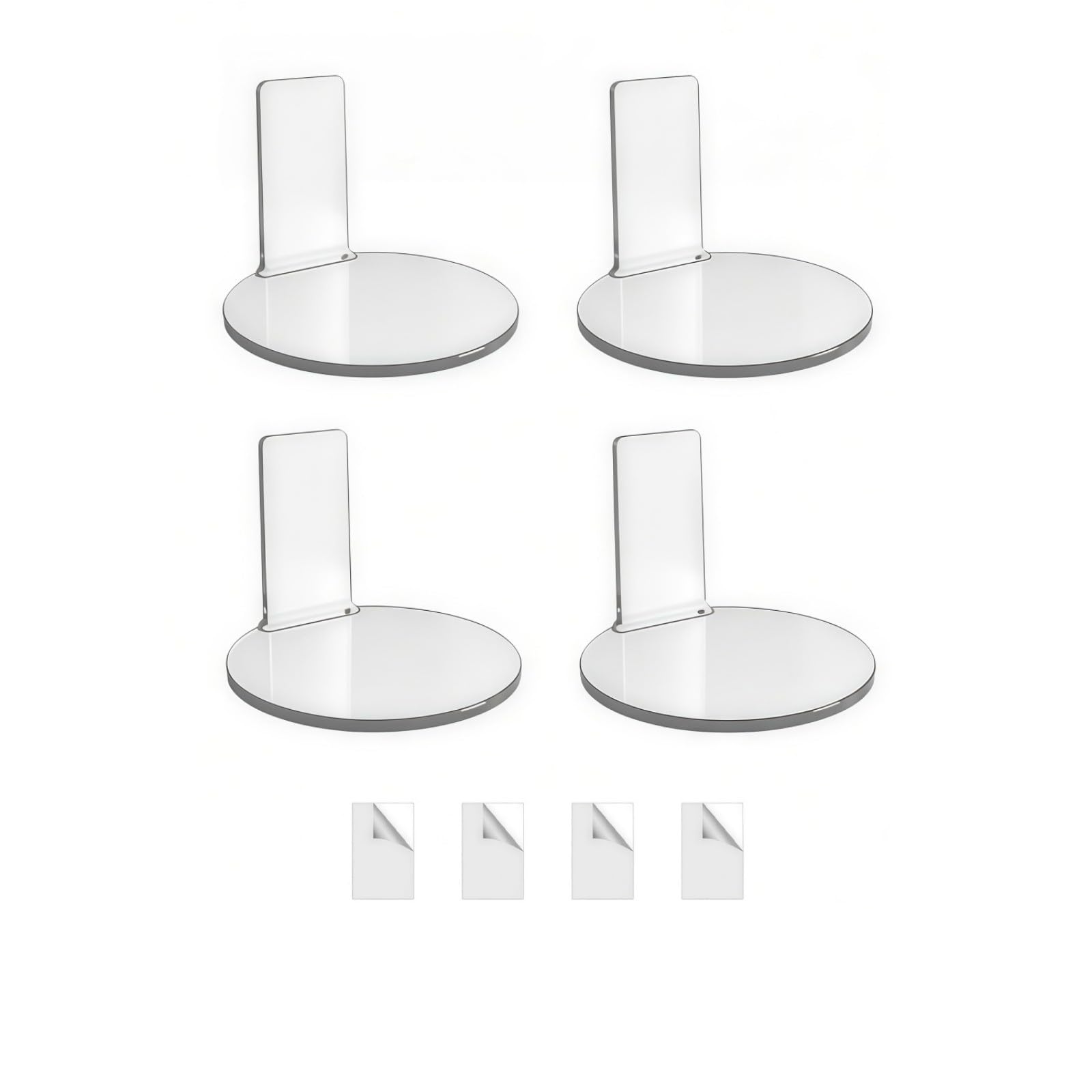 Tsophreniq Sturdy Acrylic Figure Stands Durability Model Safe Multifunctional Acrylic Stands Versatile Figures Models