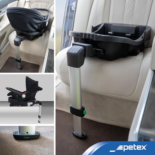 PETEX i-Size ISOFIX Basisstation passend für Petex Babyschale/Autositz in schwarz, 1 Stück