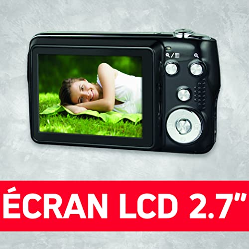 AGFA Photo Realishot DC8200 - Appareil Photo Numérique Compact Cam, 21MP, Vidéo Full HD, Ecran LCD 2.7'', Zoom Optique 8X, Batterie Lithium, Carte SD 16GB et Sacoche Incluse – Image 6