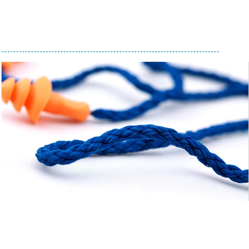 Gehörschutz Earplug Nehmen Sie eine Linie zu Industriearbeits Insurance Noise Reduction Schwimmen Wasserdicht Otitis media Erfahren Geräuschreduzierung (Color : 100 pairs, Size : M)
