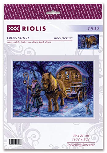 Riolis Cross Stitch Set, Multicoloured, 30 x 21 cm, Multi colour - Image 2