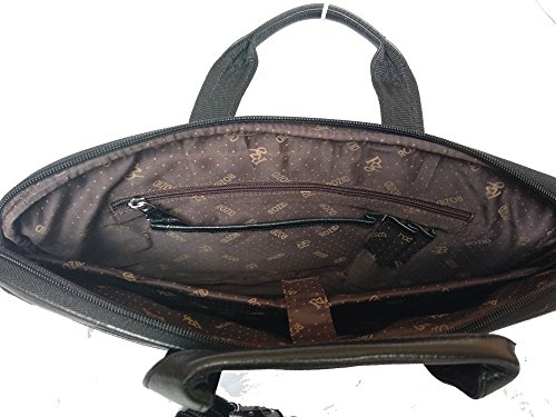 Image of Rozid Leather 15.6 inch Expandable Laptop Messenger Bag