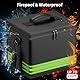 Lipo Safe Bag Feuerfeste,Explosionsgeschützte Akku Tasche 24x20x18cm Lipo-Akku-Aufbewahrungsbox LiPo Guard Safe Bag Schutztresortasche zum Laden und Aufbewahren mit Doppelreißverschluss