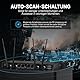 Phenyx Pro 4-Kanal-Drahtlos-Mikrofon-System, UHF Auto Scan Cordless Mic Set, 4 Bodypacks mit Headsets/Lapel Mics, 4x40 Frequenzen, 328ft Reichweite, Mikrofon für Kirche, DJ, Meeting (PTU-7000-4B)