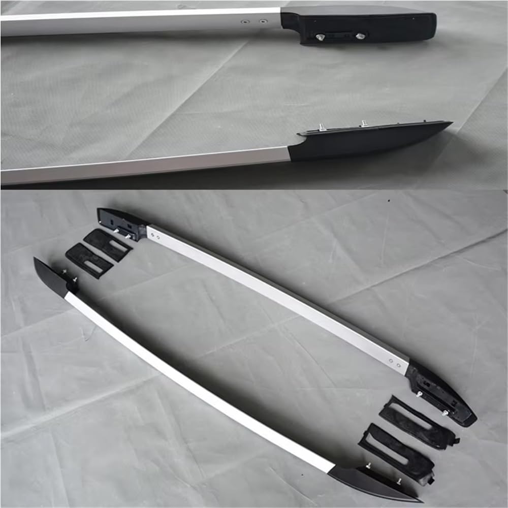 Barre Transversale De Toit pour Ford pour Ranger pour Wildtrack XL XLS XLT T6 T7 T8 2012-2022 Rail Bagages en Aluminium Support de Toit pour Voiture