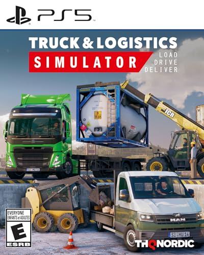 Simulateur de camion et logistique PS5 soirée jeu simulation