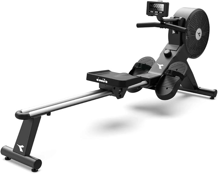 Diadora phoenix vogatore pieghevole per casa sistema frenante magnetico ed aria