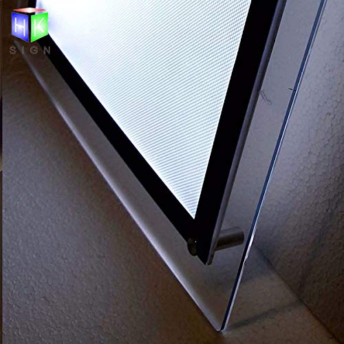 A1 Crystal Led Light Boxes For Menu Board Store Signs Wall Mounted Led Picture Frames Store Sign Holders Display #TOP1