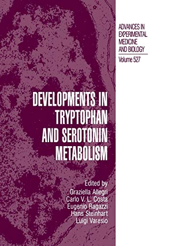Developments in Tryptophan and Serotonin Metabolism: 527