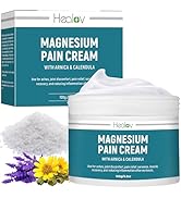 Magnesium Cream – Pure Soothing Lotion for Pain Relief &amp; Relaxation, Better Sleep, Muscle Health,...