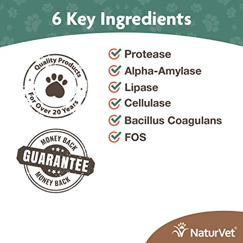 NaturVet Digestive Enzymes and Probiotics, 227g - Image 3