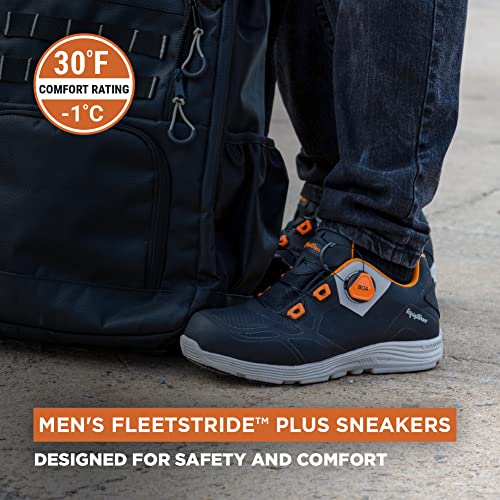 RefrigiWear Men’s FleetStride Plus Waterproof Safety Sneaker, Comfort Rating 30°F2