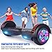 VEVELINE Hoverboard for Kids w/Bluetooth Speaker
