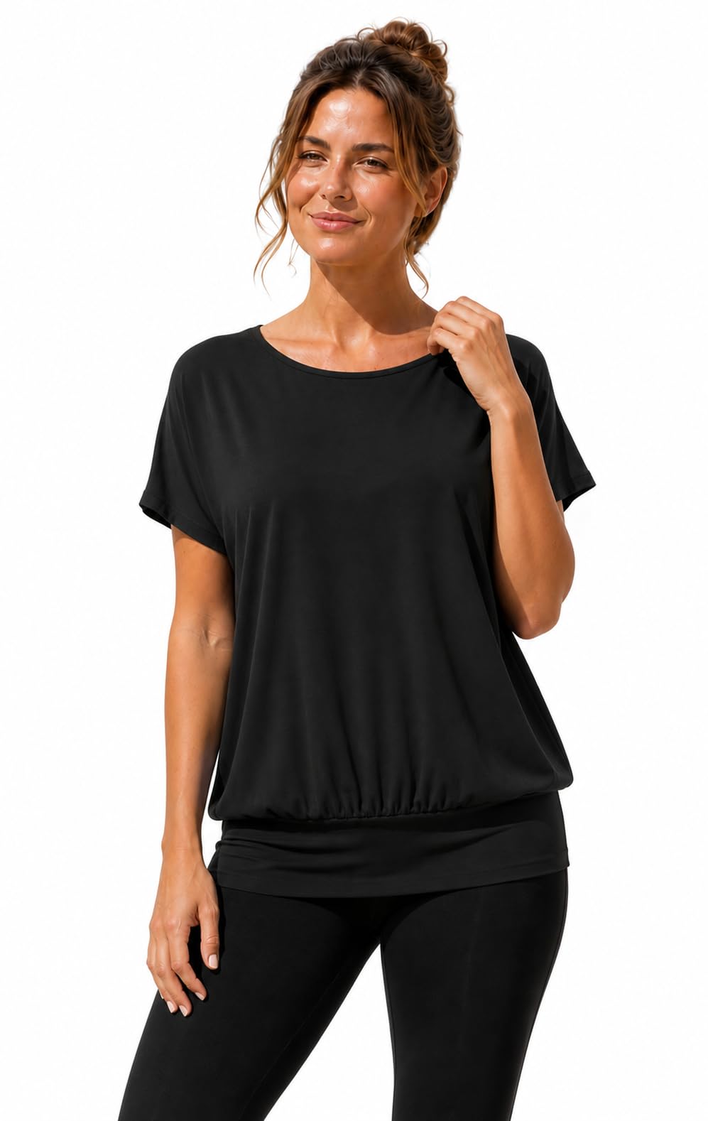 Van Der Rich ® - Tshirt Kurzam Rundhalsausschnitt Sommer- Damen