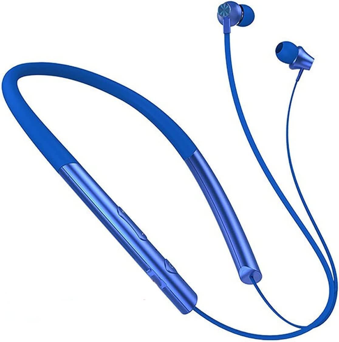Neckband Bluetooth Headphones Wireless Earbuds Sports Earphones HiFi Stereo Magnetic Headsets with Soft Silicone Coating Built-in Mic 36