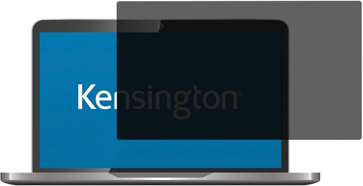 Kensington Laptop Screen Privacy Filter 17.3", 16: 9, Protector hides Personal and Confidential Information Supports Dell, HP, Lenovo, ASUS, Acer laptops - Reduced Blue Light via Anti-Glare Coating