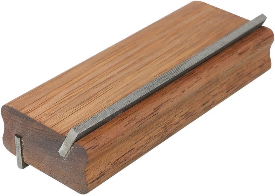 35 Degree Fret End Beveling File Luthier Tool for Guitar Banjo and Bass Precision Fret Polishing Dressing and Crowning Tool for Rounding, Shaping and Deburring