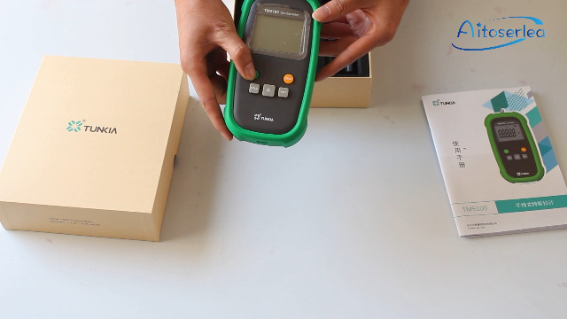 Image of Handheld Digital Tesla Gauss Meter, Magnetic Flux Density (B Value) Tester with Probe - High-Precision Permanent Magnet Surface Field Detector