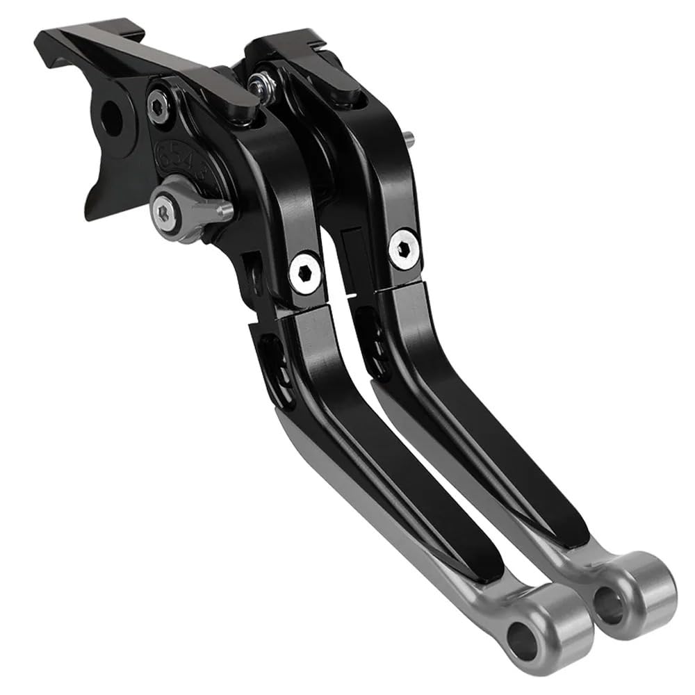 Wxpyaqt G Handlebar Clutch Lever For Xmax Motorcycle Lever Sets Brake Clutch Extendable Adjustable Bendable Levers For X-Max 125 250 300 400 2023-2025