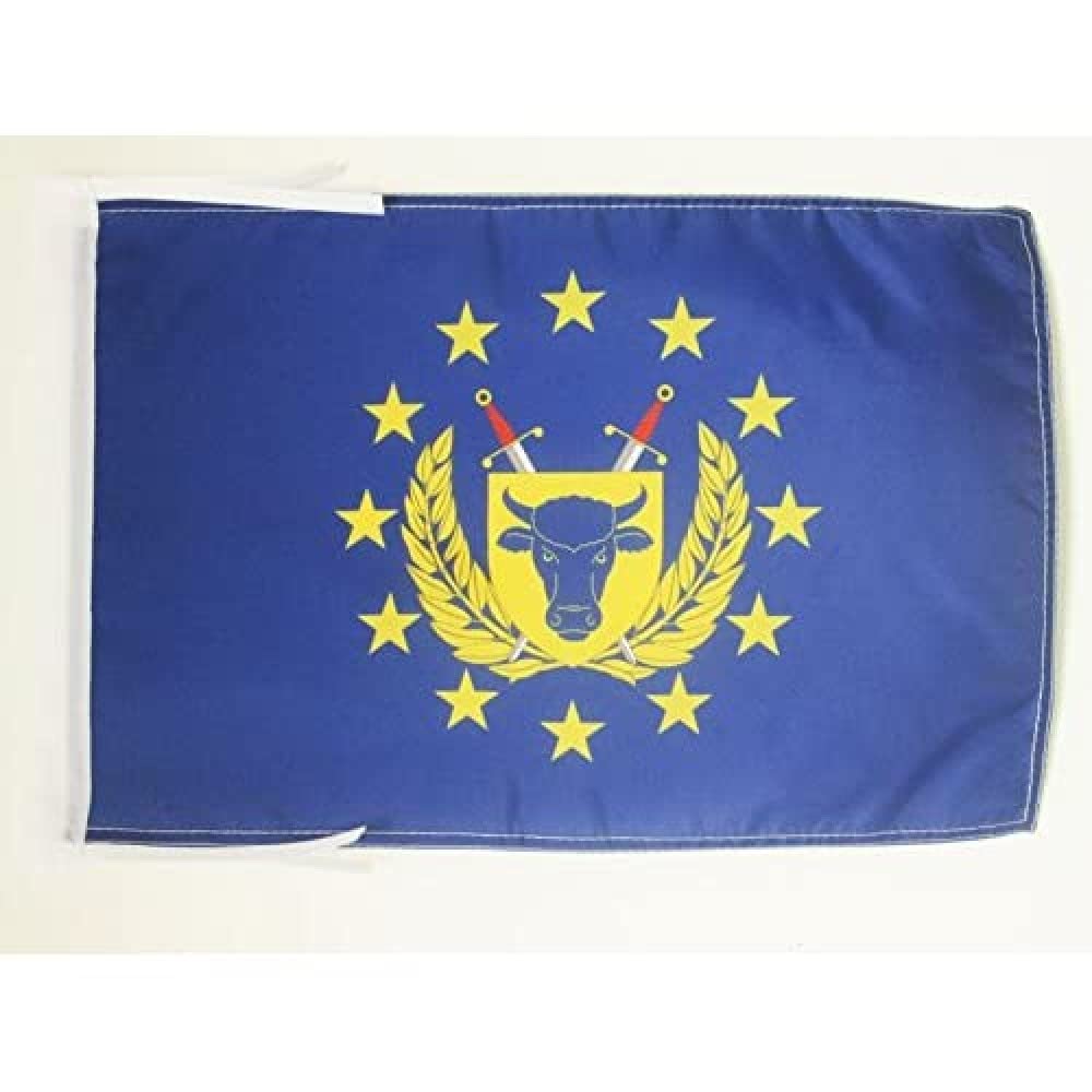 Iran Old Persia Flag 18'' x 12'' cords - Persian SMALL flags 30 x 45cm - Banner 18x12 in - AZ FLAG — view 558