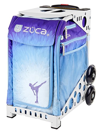 ZÜCA Sport Ice Dreamz Rolling Bag with White Frame (flashing wheels)