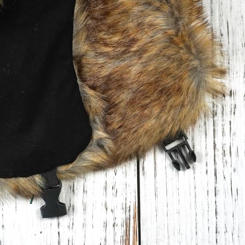 Image of ONWAY Trapper Hat Winter Hats for Women Men with Faux Fur Ear Flaps