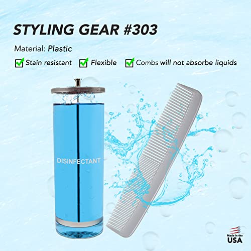 Peine Styling Gear #303 con dientes anchos para desenredar miniatura 5